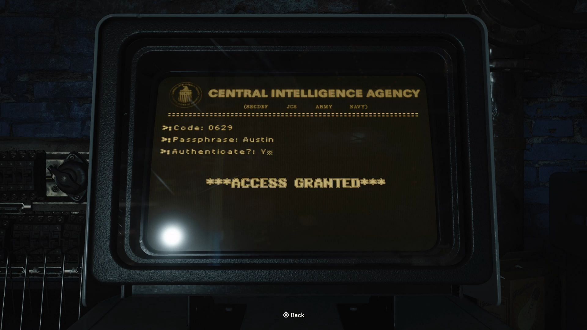 After entering both the answers (Image via Activision)